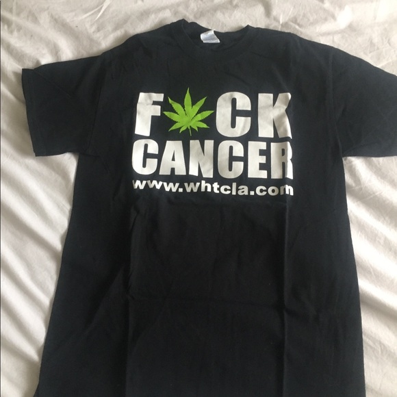 Cannabis - Fuck cancer t-shirt - Picture 2 of 3